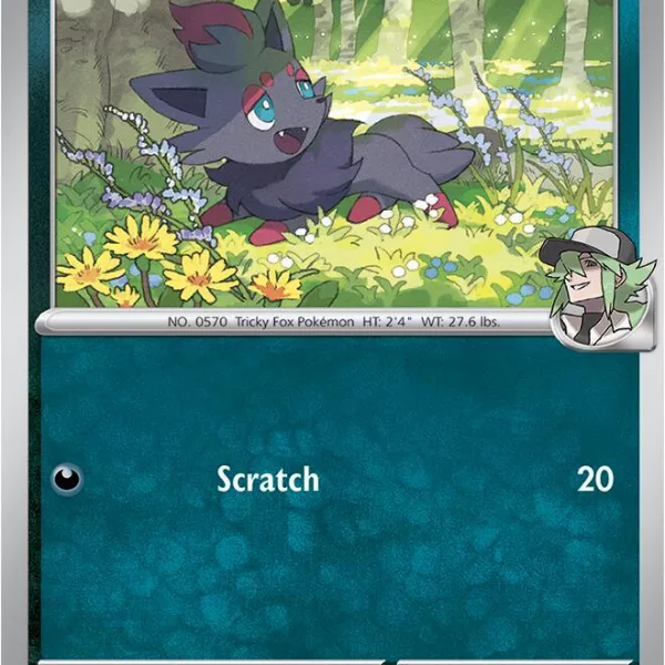 N's Zorua – SV09: Journey Together 097/159 / Common