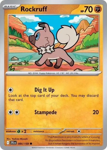 Rockruff – SV09: Journey Together 084/159 / Common
