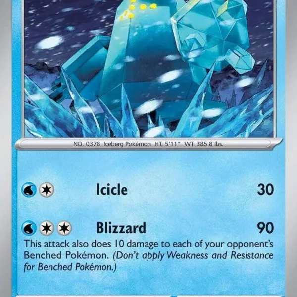 Regice – SV09: Journey Together 042/159 / Uncommon