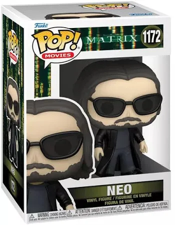 Funko Pop! Movies: Matrix - Neo #1172 [Condition: 9.0]
