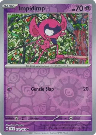 Impidimp– SV09: Journey Together 071/159 / Common Reverse Holo
