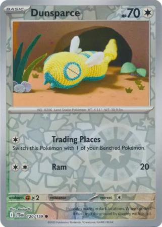 Dunsparce – SV09: Journey Together 120/159 / Common Reverse Holo