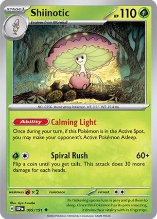 Shiinotic – SV08: Surging Sparks (SSP) 009/191 / Uncommon