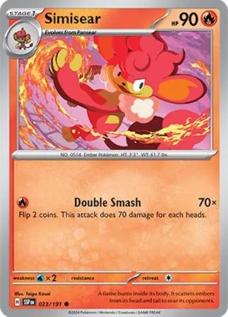 Simisear – SV08: Surging Sparks (SSP) 023/191 / Common